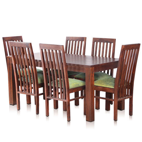 Bombay Solid Wood Dining Table with 6 Chairs - MyNestHome Dot Com