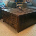 Unique DIY coffee table ideas that offer ceative style and storage. #diy # coffeetable #withstorage #coffelovers #designideas
