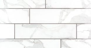 Dimarmi Bianco Stone Look Porcelain Tile - 6 x 24 - 100434638