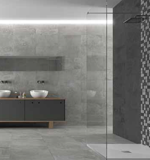 G2-ST1 Grey Stone look porcelain tile - RAI Designs