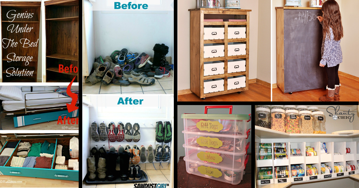 50+ Simple And Practical Storage Solutions For Your Home! – Cute DIY  Projects