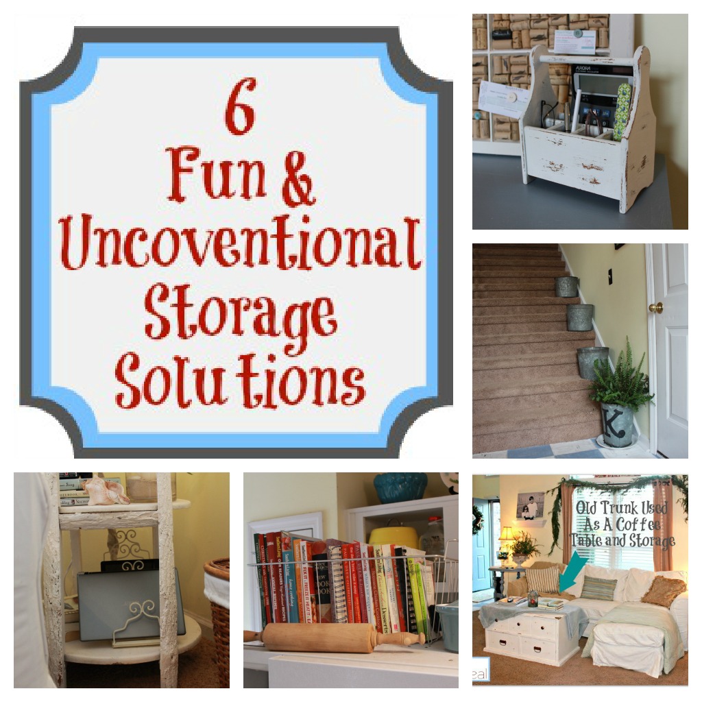 6 Fun & Unconventional Storage Solutions
