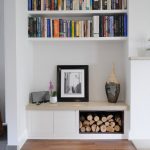 Niches are perfect for organized built-in storage solutions. Even simple  shelves looks great