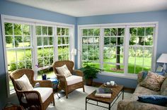 Fresco of Various Elegant and Comfortable Furniture for Casual Sunroom  without Making it Less Expensive Sunroom