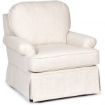 Chairs America Accent Chairs and Ottomans Swivel Glider with Skirted Base