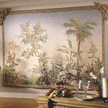 Large scenic wall tapestry