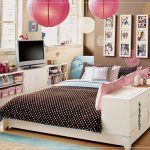 bed in the centre design ideas for small teenage girls room