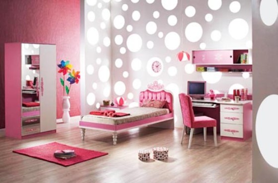 light pink dream interior design ideas for small teenage girls room