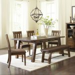 Jofran Cannon Valley Trestle Dining Table and Chair/Bench Set - Jofran