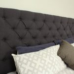 Tufted Upholstered Headboard for King Bed