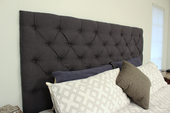 Tufted Upholstered Headboard for King Bed