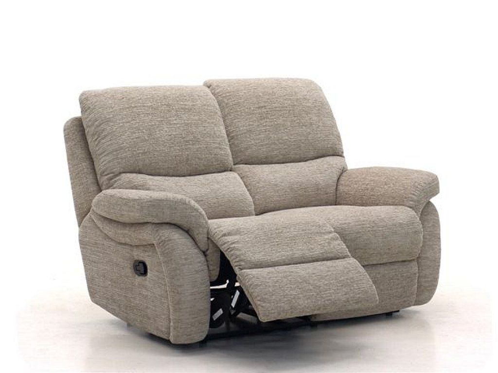 Small design but big style, a modern two
  seater recliner sofa