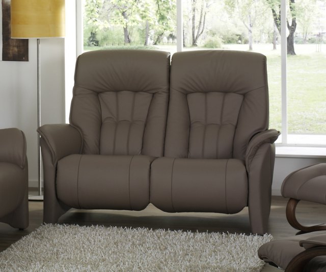 Himolla Rhine 2 Seater Manual Recliner - Earth leather