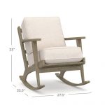 Raylan Upholstered Rocking Chair | Pottery Barn