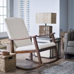 Best Upholstered Rocking Chair For Nursery Editeestrela Design With  Wonderful White Rocking Chair For Nursery Wonderful