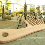 Cool Urban Furniture: Bike Rack Shaped Like a Giant Comb