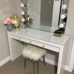 Picture of VANITY MIRROR WITH DESK & LIGHTS