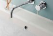 Crosswater Kai Lever Wall Mounted Basin Mixer Tap