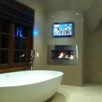 installing your bathroom tv. A_26inch-above-fireplace-side-sq