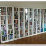 Ikea Billy Bookcase With Glass Doors Bookcase With Glass Doors White