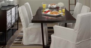 Lovely Innovative Dining Room Chair Slipcovers White white dining room  chair slipcovers