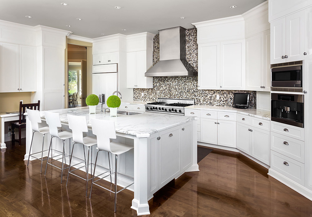 Arlington White Shaker Kitchen Cabinets