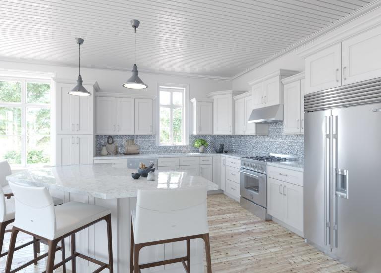 Southport White Shaker Kitchen Cabinets