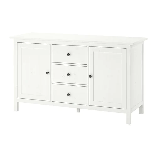 HEMNES. Sideboard, white stain