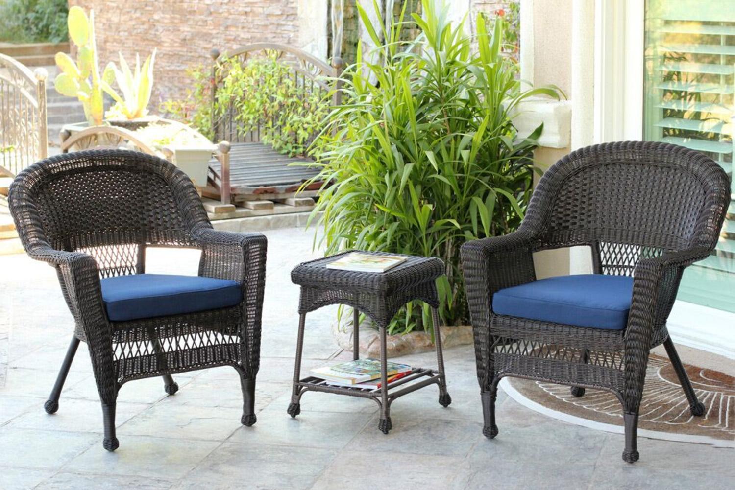 Venus Pub Table Set With Barstools 5 Piece Outdoor Wicker Patio Furniture -  Traveller Location