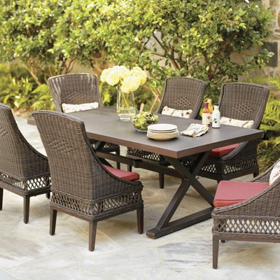 Wicker Patio Dining Furniture