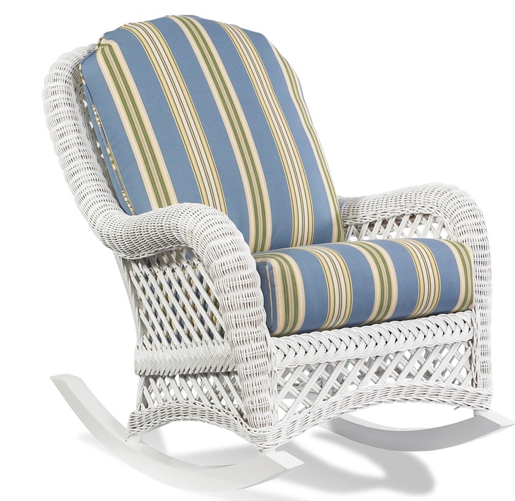 The ultimate comfort – wicker rocking
  chair cushions