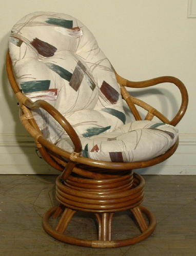 Rattan Swivel Chair Cushion. Swivel Rocker Cushion