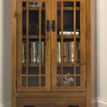 Cherrystone Furniture - Mission Bookcase with drawer and wood framed