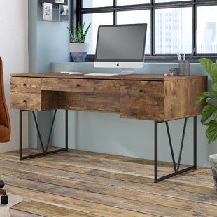 Granite 4 Drawers Writing Desk