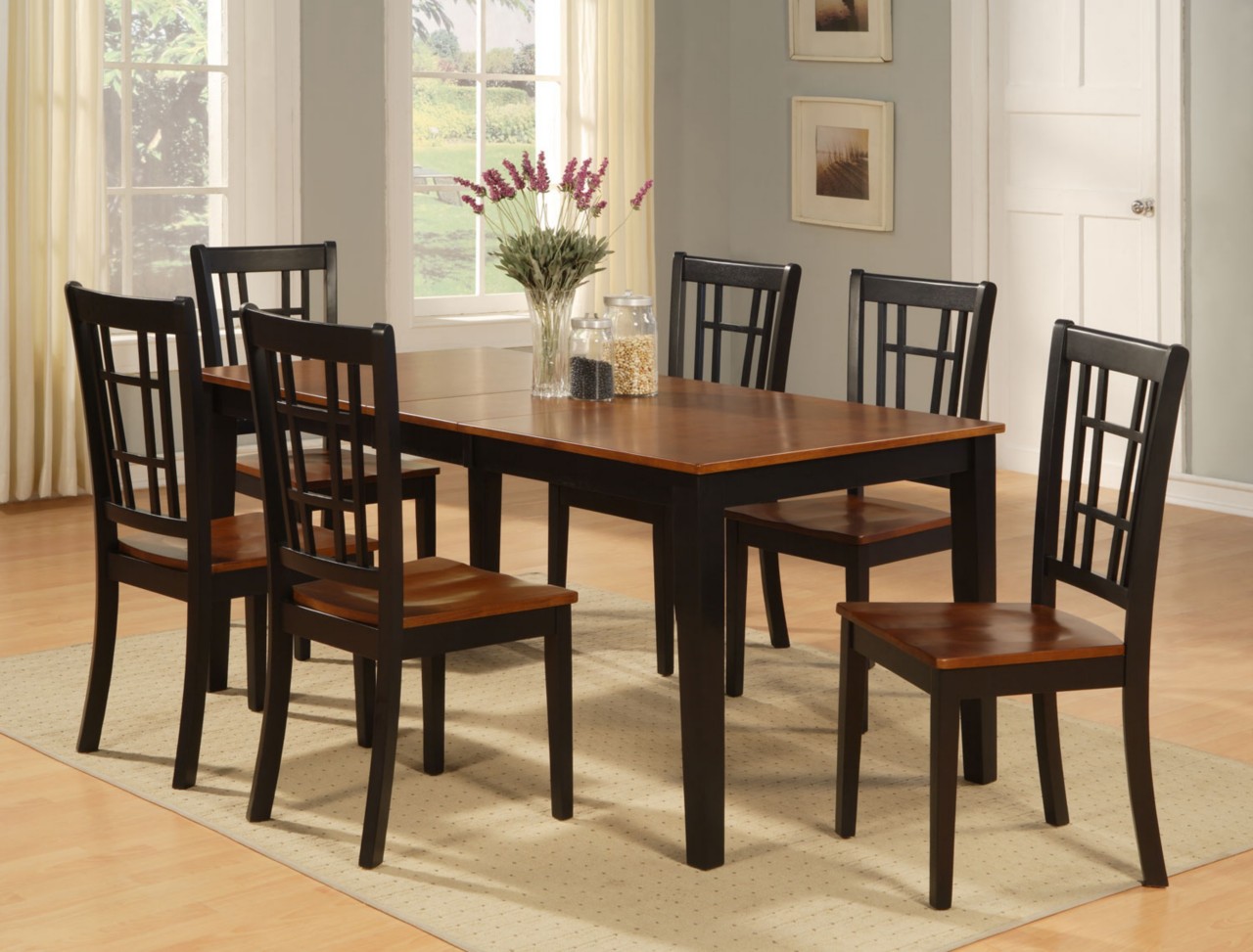 Image of: Wooden Kitchen Tables and Chairs