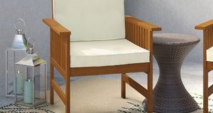 Wooden Chairs With Cushions | Wayfair