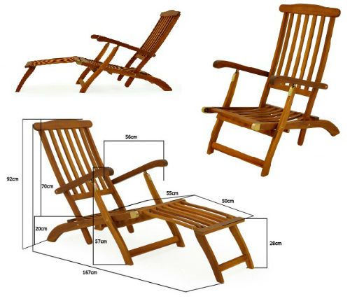 Image result for antique wooden folding deck chair with foot rest Deck  Chairs, Foot Rest