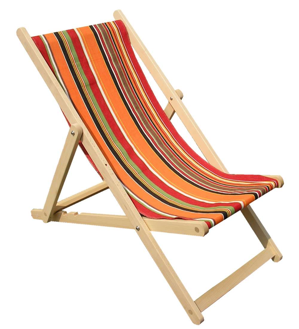 Have more convenience with wooden folding
  deck chairs
