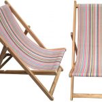 Rainbow Multi Striped Deckchairs | Wooden Folding Deck Chairs Mahjong  Stripes