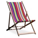 Folding Wooden Deck Chairs by Quel Objet in Briarcliff