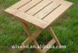 (W-T-2065) solid wood folding tea table