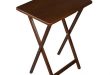Folding Wooden Tv Tray Table, Dark Wood Finish, Plus Folds Very Easy Which  Is Used for Games or At the Diner. Plus Its Also Great for Pc, Game and a  Snack.