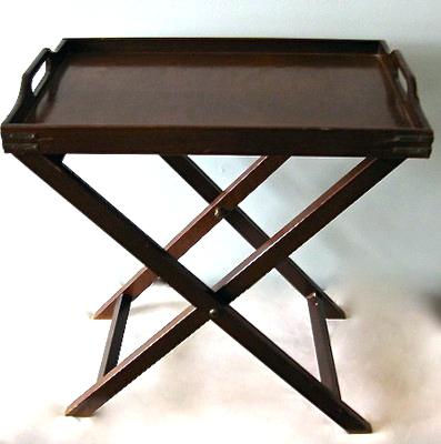 wooden folding tray table amazing folding butlers tray table mahogany  serving tray table wood folding bed