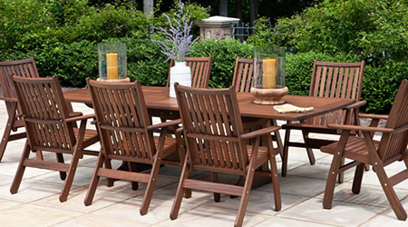 Jensen Leisure Wood Outdoor Patio Furniture