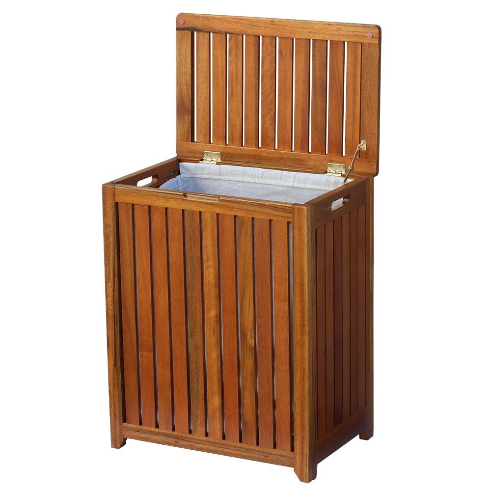 A guide to buying the right wooden  laundry hamper with lid ideas