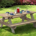 Picnic Tables. outdoor essentials wooden picnic table