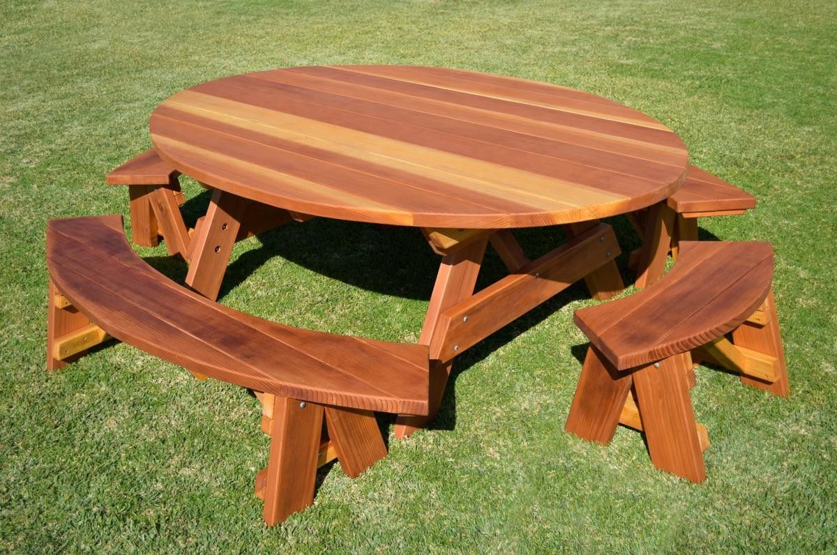 Love this redwood bench