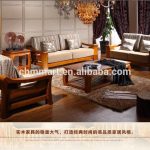 Source teak wood sofa set design for living room/living room