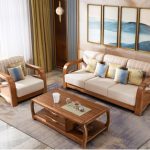 China Latest Fabric Sofa Set Living Room Furniture Pictures of