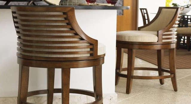Innovative Wooden Bar Stools With Backs And Arms Swivel Bar Stools